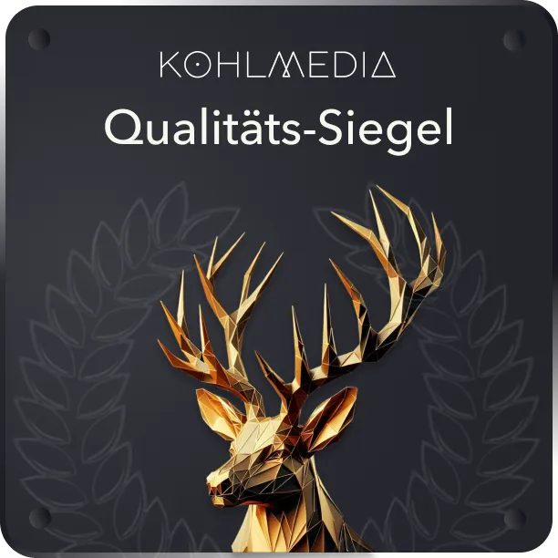 Kohlmedia Qualitäts Siegel