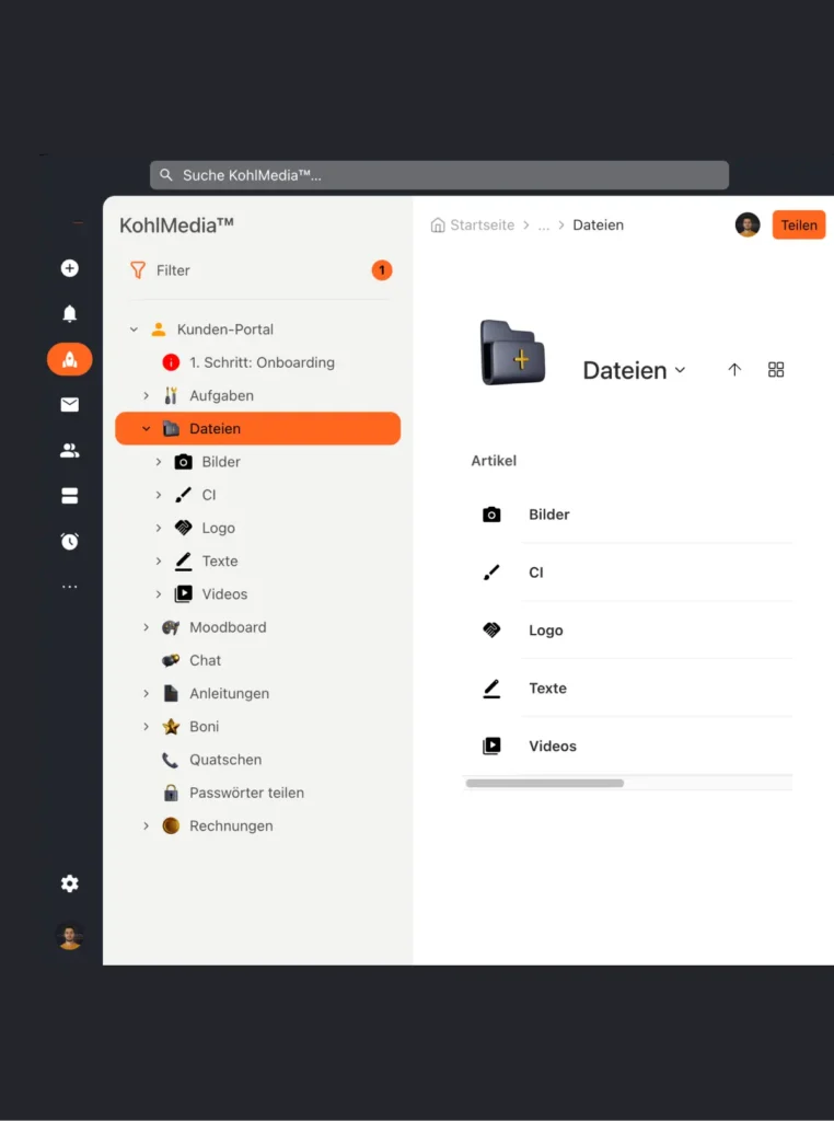 Kundenportal Kohlmedia (1)